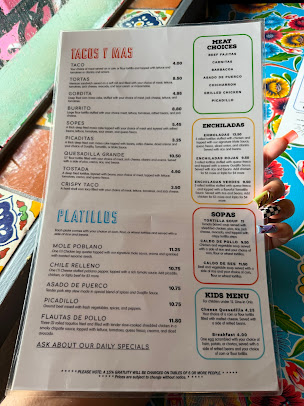 Menu Puebla's Mexican Kitchen - 2