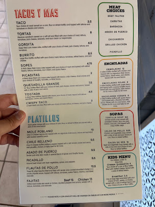 Menu Puebla's Mexican Kitchen - 6