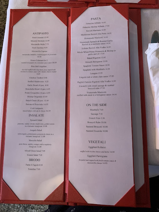 Menu Puglia | Italian - 7