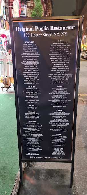 Menu Puglia | Italian - 8