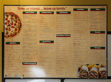 Menu Punky's Pizza & Pasta - 1