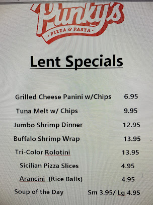 Menu Punky's Pizza & Pasta - 8