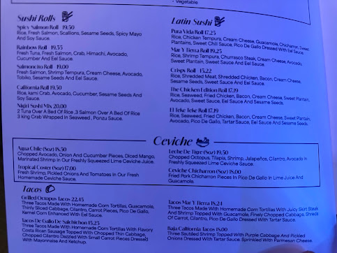 Menu Pura Vida Cocktail Bar Restaurant - 5