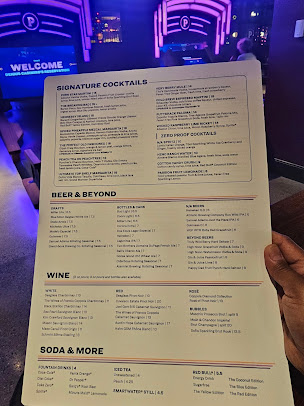 Menu Puttshack - Skokie - 1