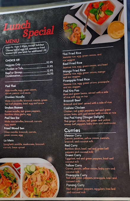 Menu Quality Thai Restaurant - 4