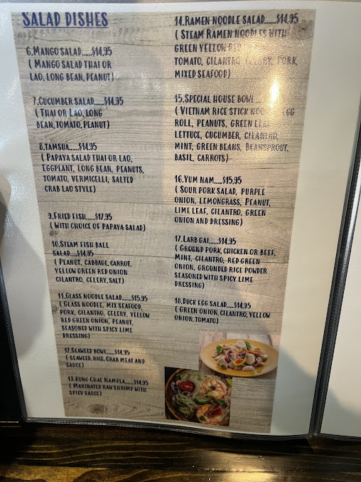 Menu Quality Thai Restaurant - 6