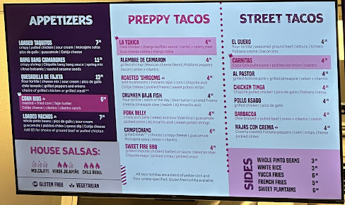 Menu Que Fresa Taqueria + Bar (Wesley Heights) - 2