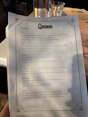 Menu Queenies - 0