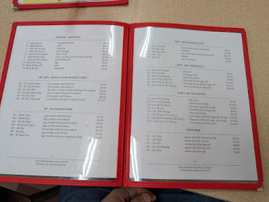 Menu Quoc Huong Banh Mi Fast Food - 6