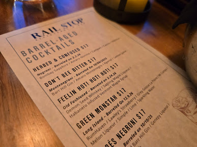 Menu Rail Stop Restaurant & Bar - 0
