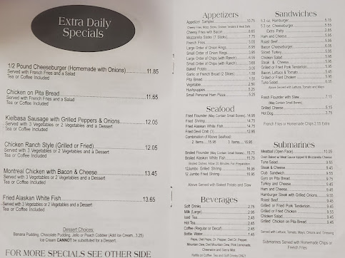 Menu Rainbow Family Restaurant High Point - 4