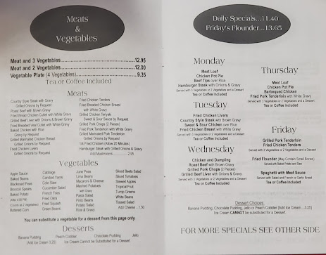 Menu Rainbow Family Restaurant High Point - 6