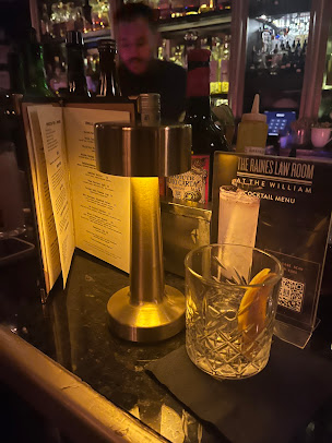 Menu Raines Law Room At The William - 2