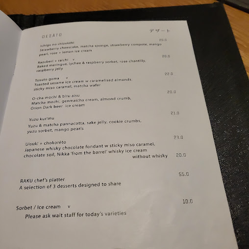 Menu Raku - 5