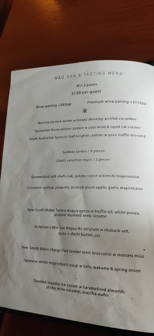 Menu Raku - 7