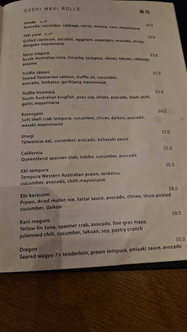 Menu Raku - 8