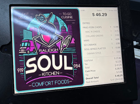 Menu Raleigh Soul Kitchen - 7
