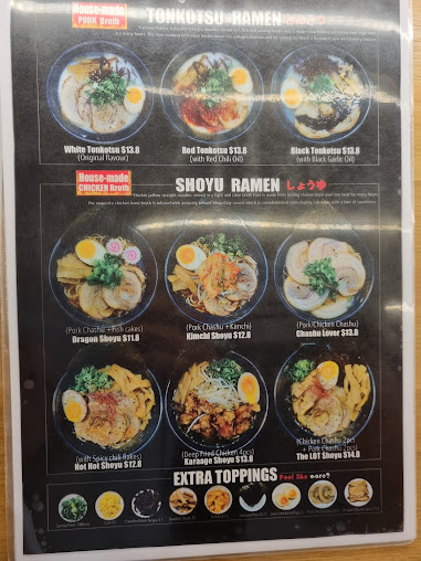 Menu Ramen Dragon - 0