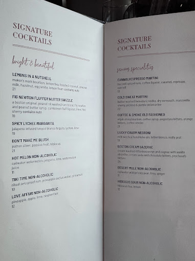 Menu Ramsay's Kitchen By Gordon Ramsay - Boston - 7
