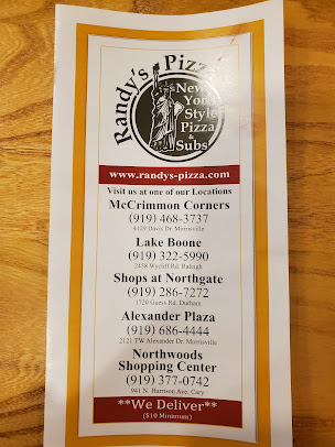 Menu Randy's Pizza - 7