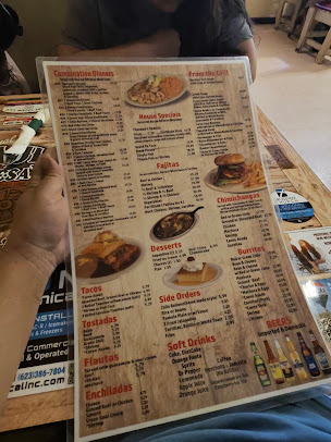 Menu Raul And Theresas Mexican Restaurant - 2