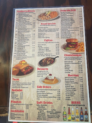 Menu Raul And Theresas Mexican Restaurant - 8