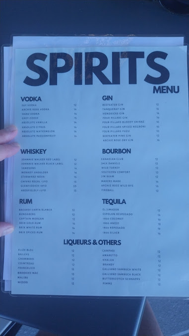 Menu Raymond's At Malua Bay - 3