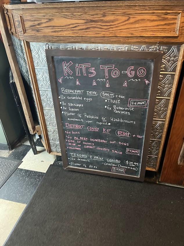 Menu Rebeccas Family Restaurant Ice Cream Parlor - 6