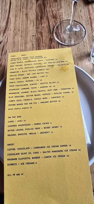 Menu Rebel Rebel - 3