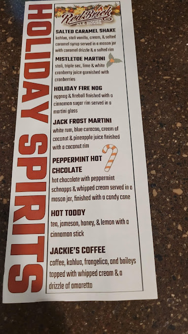 Menu Red Brick Ale House - 5