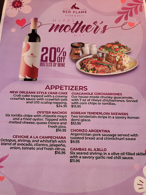 Menu Red Flame Steak & Grill - Best Grill Restaurant - 4