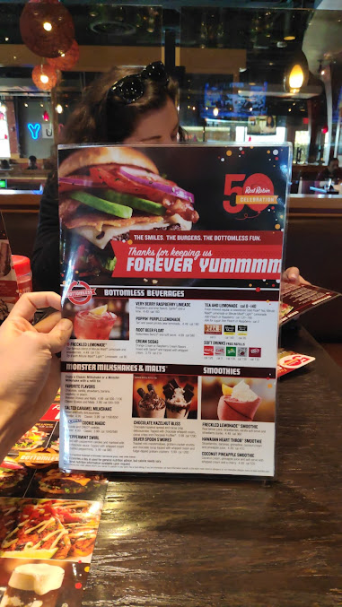 Menu Red Robin Gourmet Burgers And Brews - 19