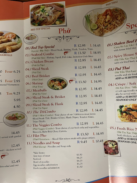 Menu Red Top Kitchen Noodle House - 1