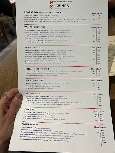 Menu Restaurant Constance - 3