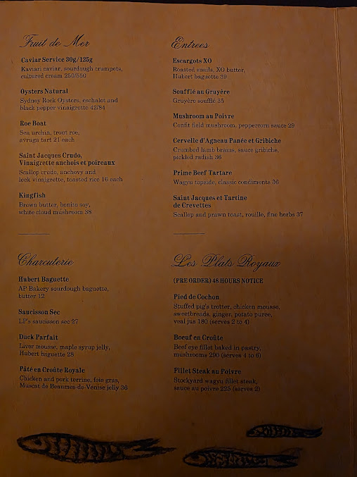 Menu Restaurant Hubert - 6