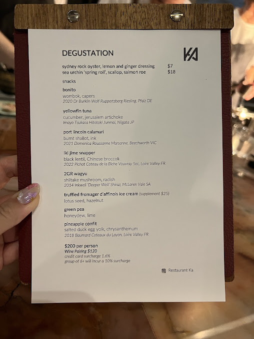 Menu Restaurant Ka - 5