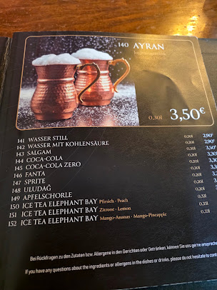 Menu Restaurant Mardin Berlin Kreuzberg - 6