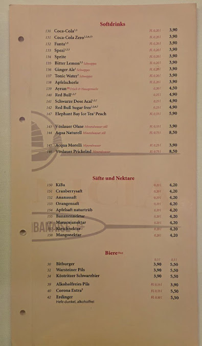 Menu Restaurant Phoenicia - 1