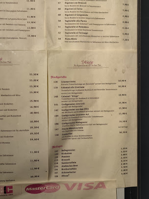 Menu Restaurant Stiege - 6