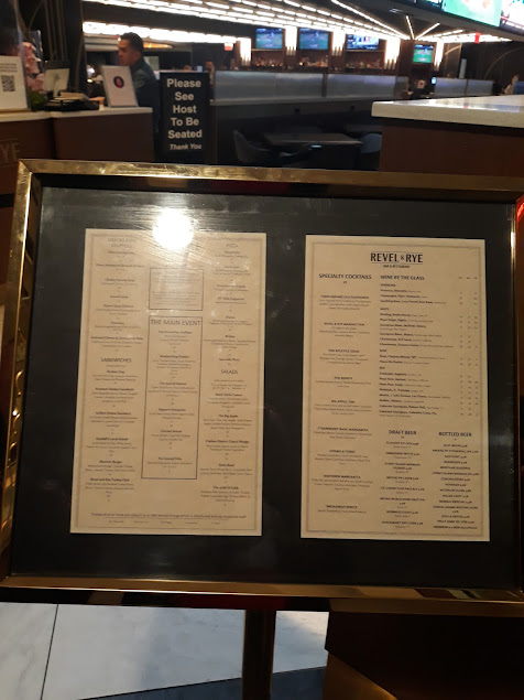 Menu Revel And Rye Bar And Restaurant - 7