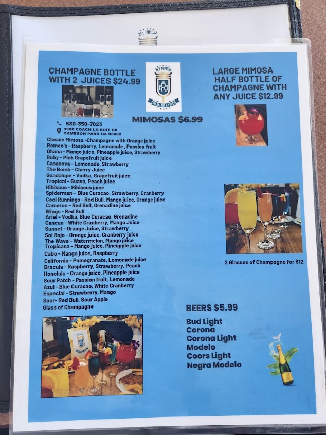 Menu Rey Mimosa Breakfast And Lunch - 4