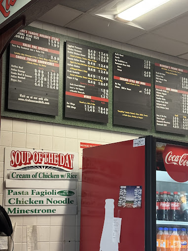 Menu Ricobene's - 0