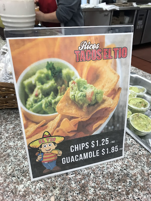 Menu Ricos Tacos El Tio Inc - 1