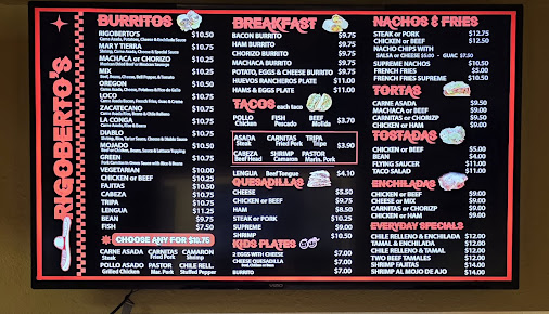Menu Rigoberto's - 7