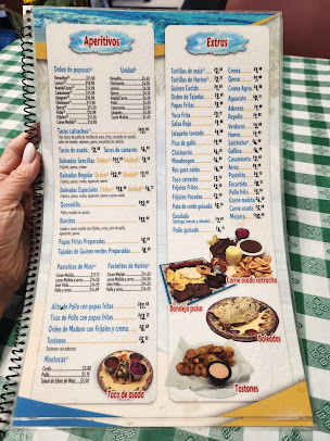 Menu Rincon De Las Americas Restaurante Catracho - 1