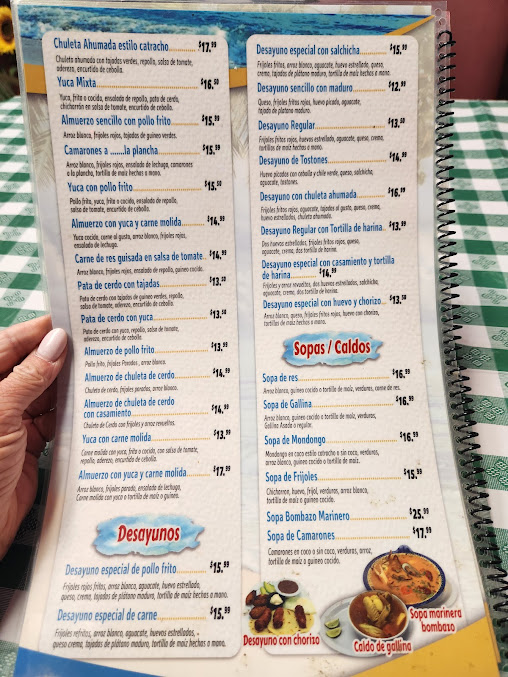 Menu Rincon De Las Americas Restaurante Catracho - 2