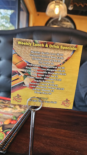 Menu Rio 150 Mexican Restaurant - Concord - 5
