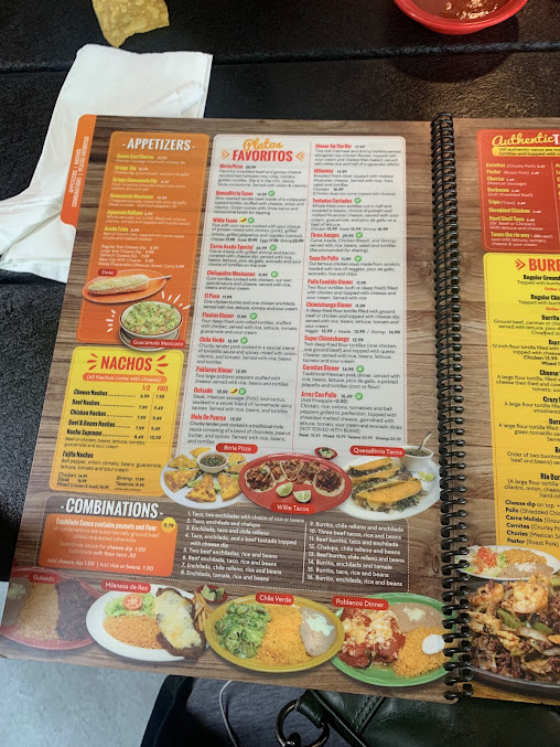 Menu Rio 150 Mexican Restaurant - Concord - 8
