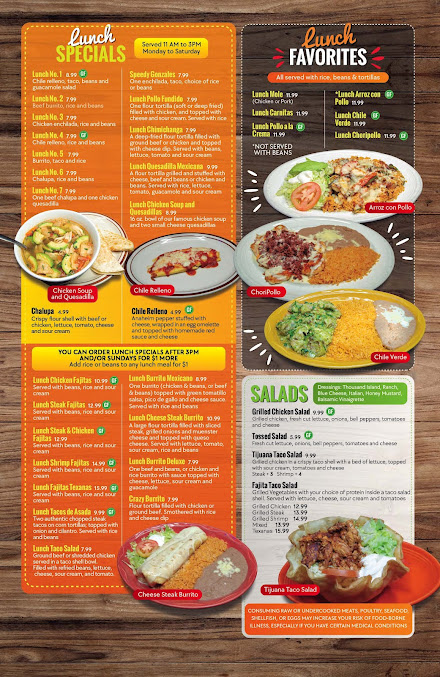 Menu Rio 150 Mexican Restaurant - Huntersville - 5
