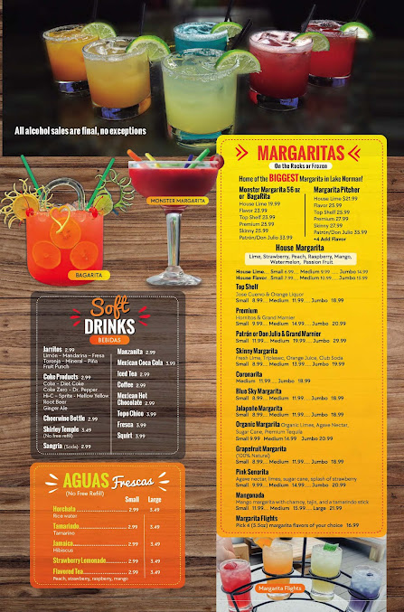 Menu Rio 150 Mexican Restaurant - Huntersville - 6